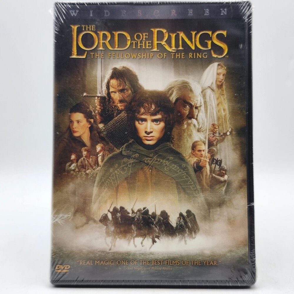 The Lord Of The Rings The Fellowship Of The Ring Widescreen Edition DVD New